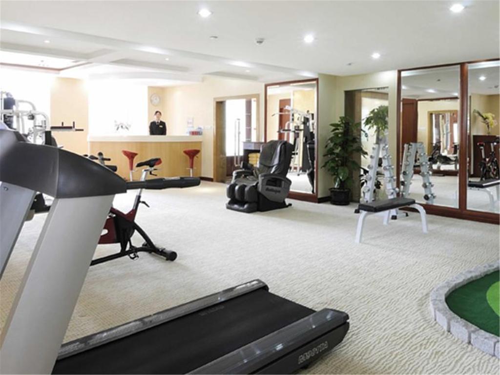 Howard Johnson Wyndham Leonora Plzaz Şanghay Konforlar fotoğraf